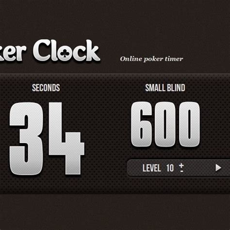 poker timer